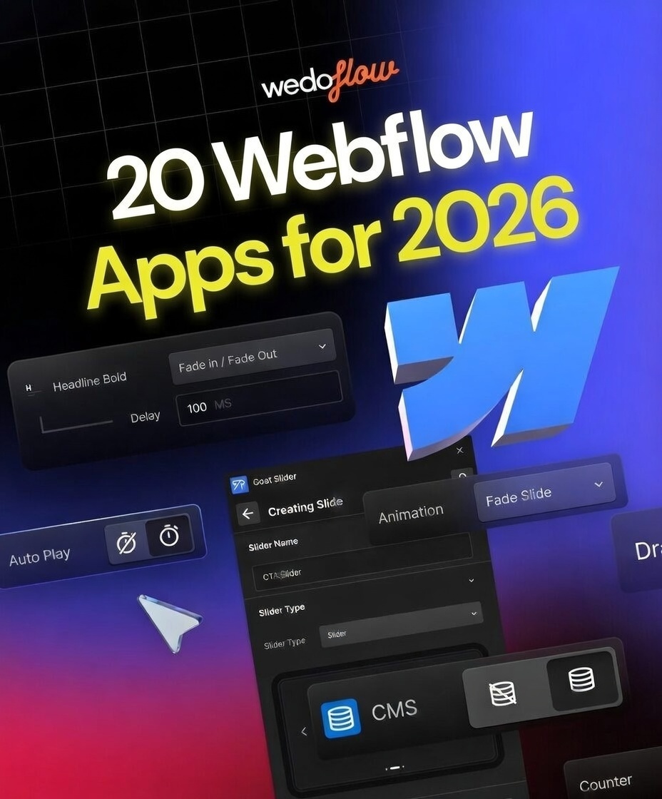 20 Best Webflow Apps